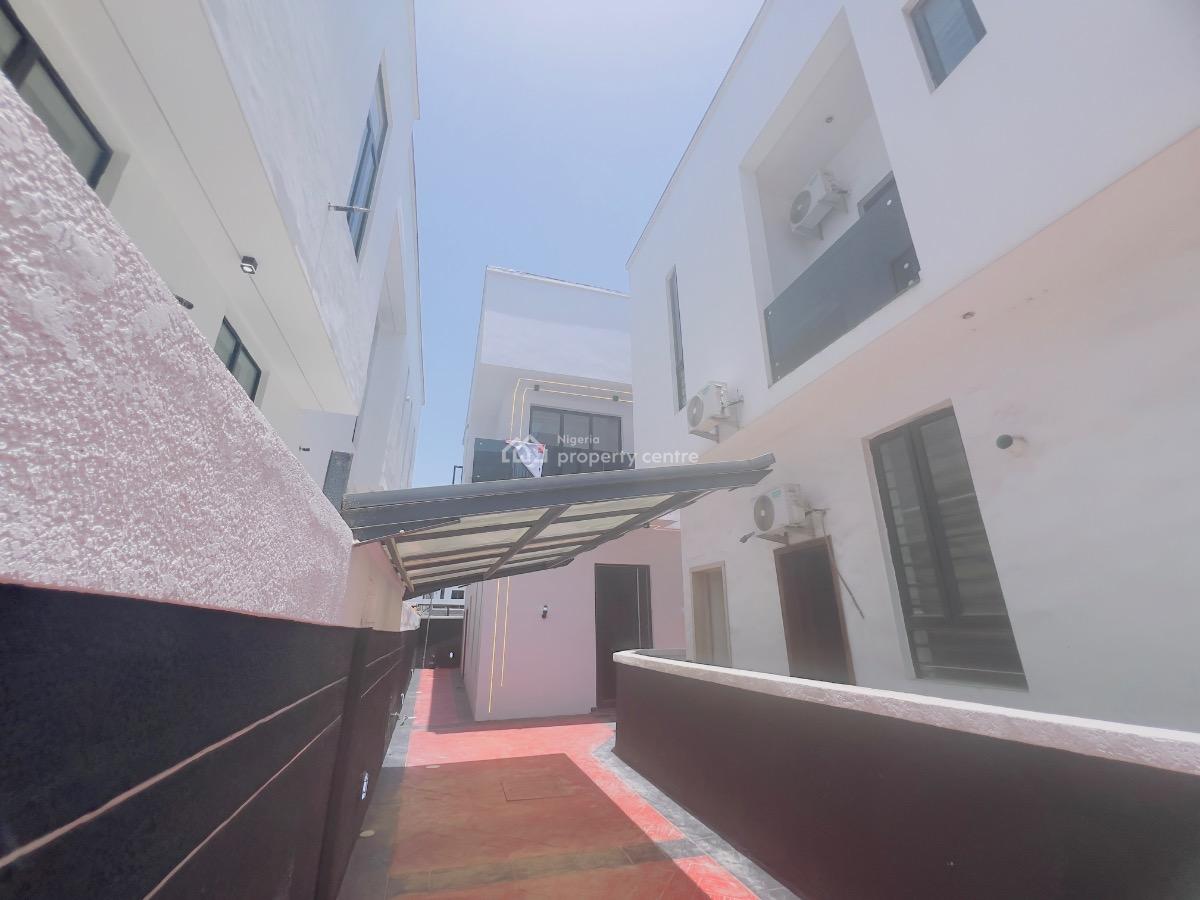 4bedroom Semi Detached Duplex with Bq, Chevron Alternative, Lekki, Lagos, Semi-detached Duplex for Sale