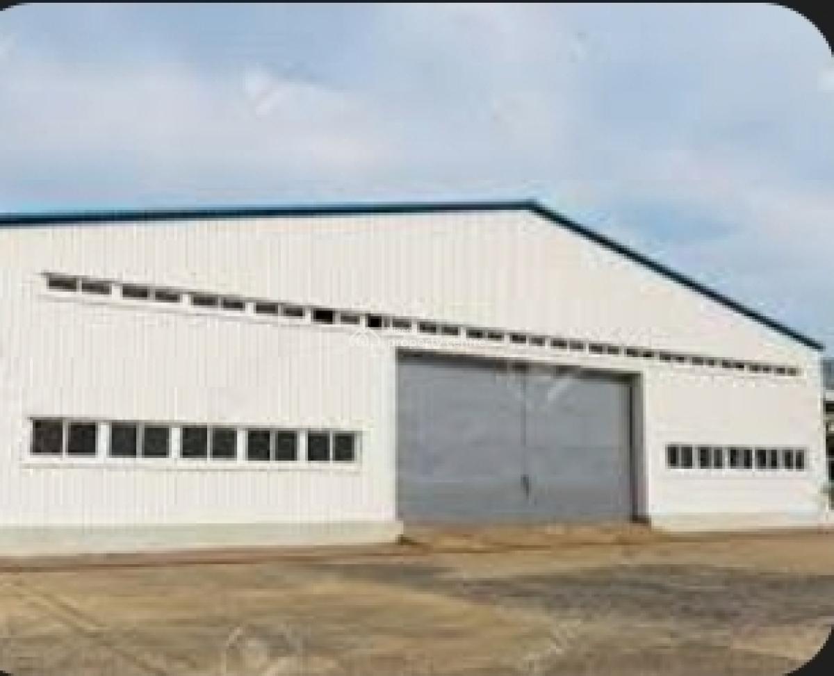 a Land 6,079.88 Sqm with 2 Bay Warehouse, Oregun, Ikeja, Lagos, Warehouse for Sale