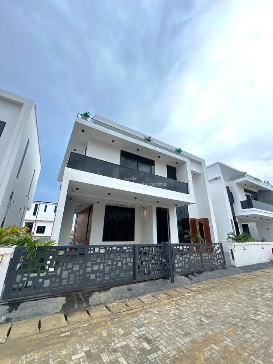 Spacious 5-bedroom Fully Detached House with Boys Quarters, Pool, Lekki Conservation Center, Lekki, Lagos, Detached Duplex for Sale