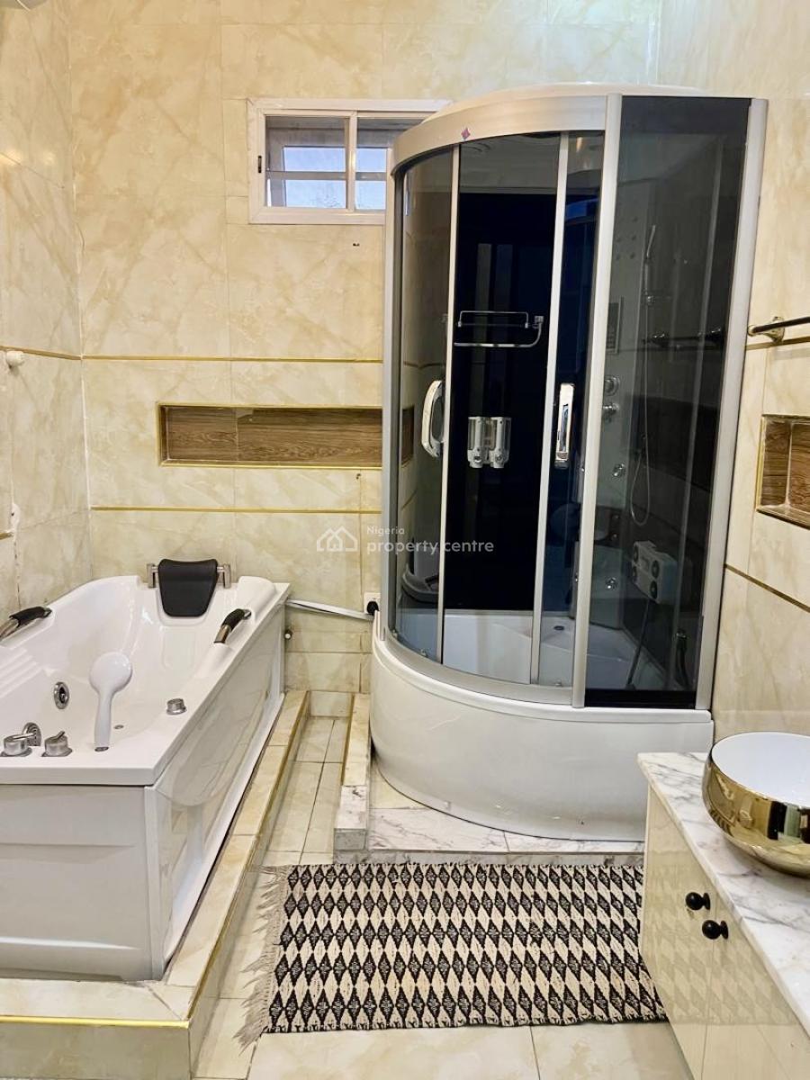 Magnificently and Luxurious Furnished House with Pool in Secured Estate, Lekki Palm City, Ado, Ajah, Lagos, Semi-detached Duplex for Rent