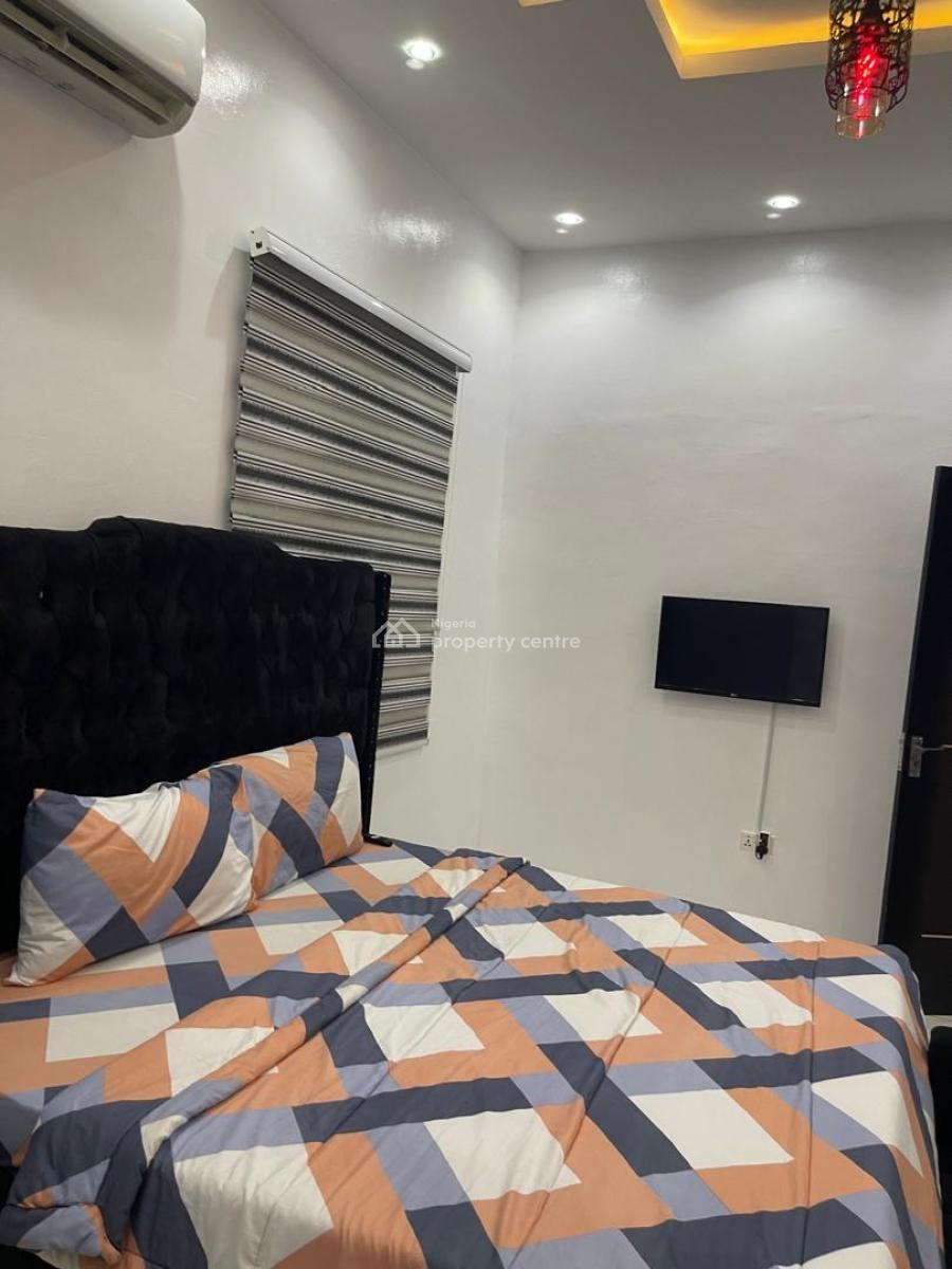 Magnificently and Luxurious Furnished House with Pool in Secured Estate, Lekki Palm City, Ado, Ajah, Lagos, Semi-detached Duplex for Rent