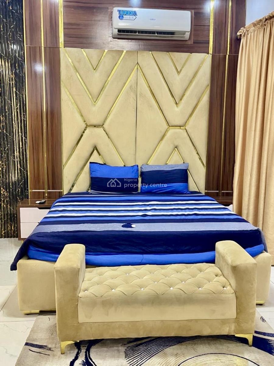 Magnificently and Luxurious Furnished House with Pool in Secured Estate, Lekki Palm City, Ado, Ajah, Lagos, Semi-detached Duplex for Rent