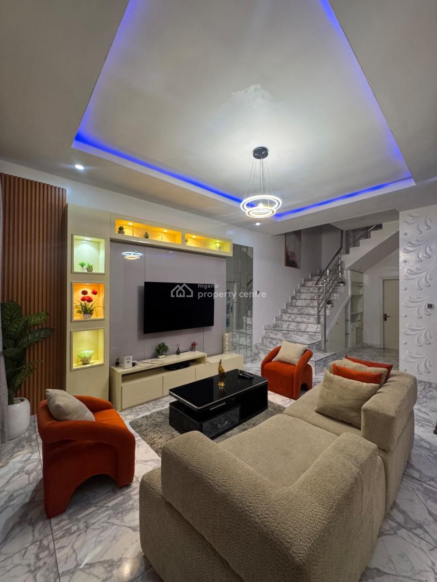 Furnished Four (4) Bedroom Semi Detached Duplex, Lekki, Lagos, Semi-detached Duplex for Rent