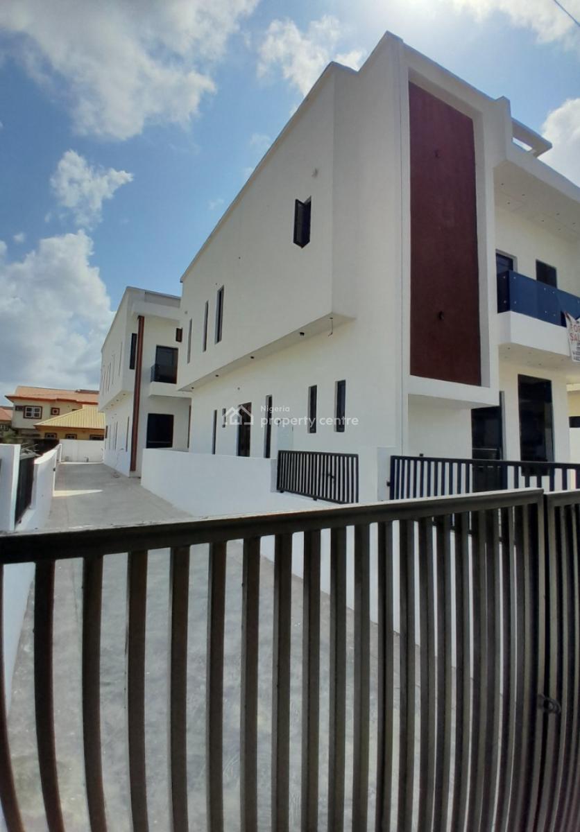 New 4 Bedroom Fully-detached Duplex with Bq & C of O, Blenco / Skymall Axis, Lekki-epe Expressway, Sangotedo, Ajah, Lagos, Detached Duplex for Sale