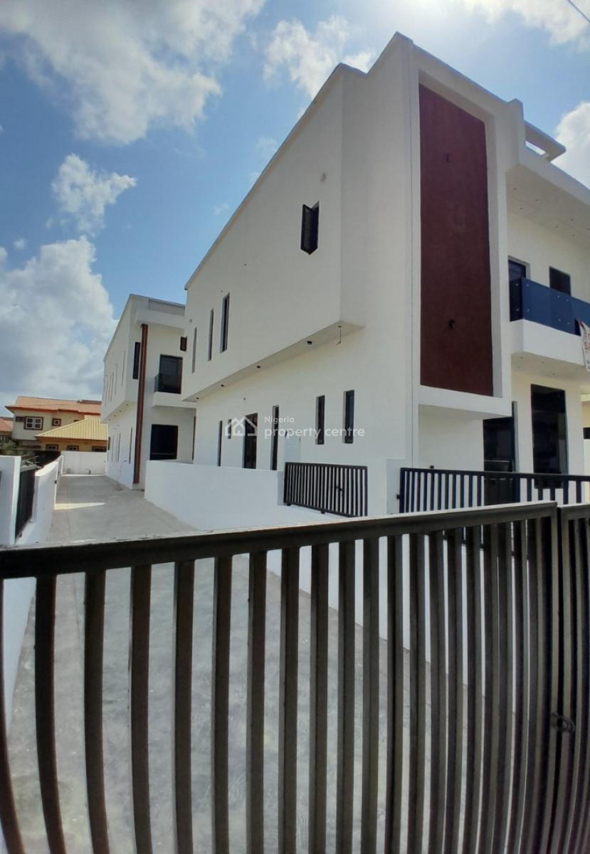 New 4 Bedroom Fully-detached Duplex with Bq & C of O, Blenco / Skymall Axis, Lekki-epe Expressway, Sangotedo, Ajah, Lagos, Detached Duplex for Sale