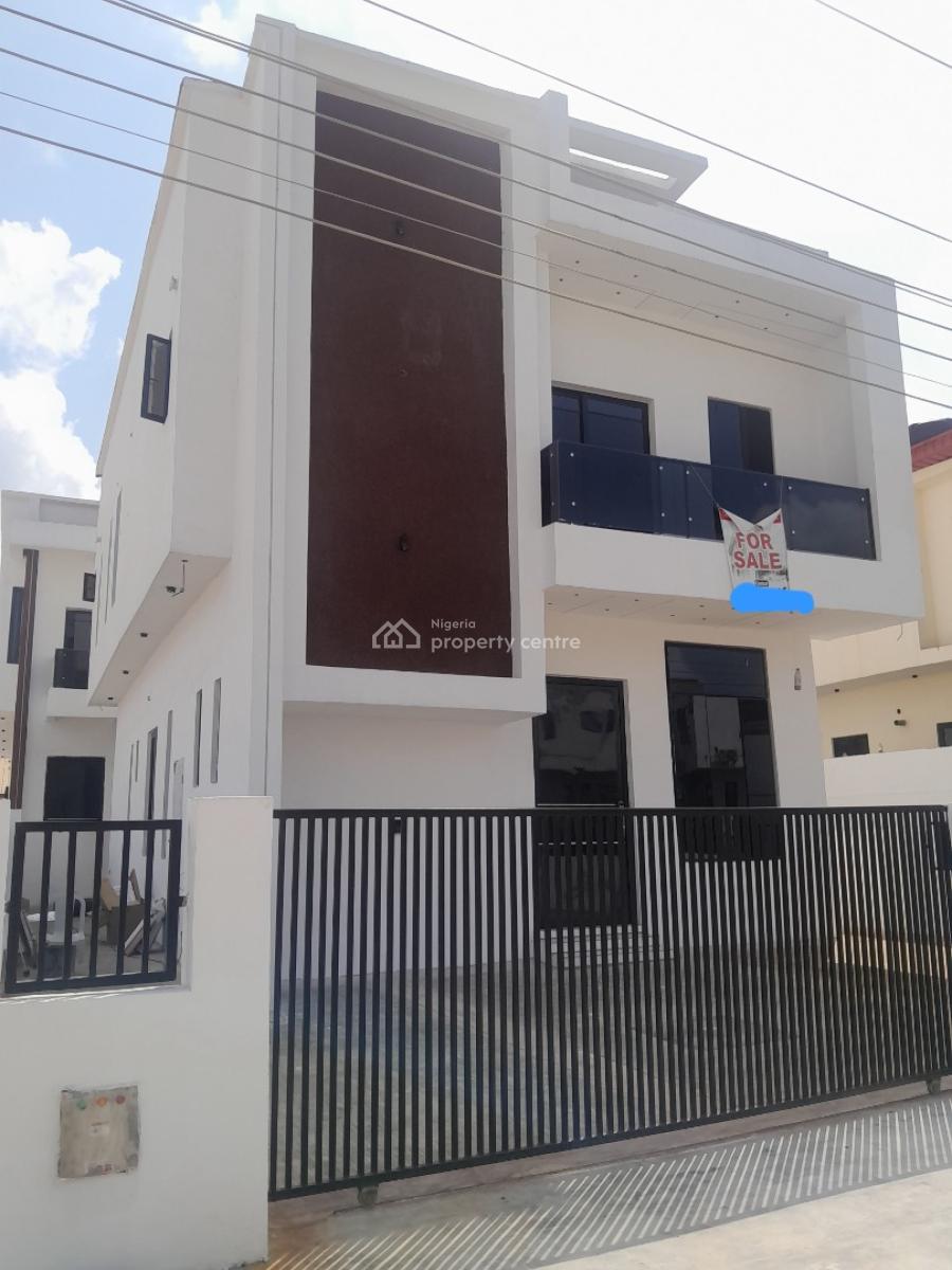 New 4 Bedroom Fully-detached Duplex with Bq & C of O, Blenco / Skymall Axis, Lekki-epe Expressway, Sangotedo, Ajah, Lagos, Detached Duplex for Sale