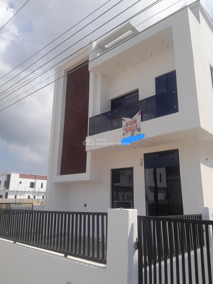 New 4 Bedroom Fully-detached Duplex with Bq & C of O, Blenco / Skymall Axis, Lekki-epe Expressway, Sangotedo, Ajah, Lagos, Detached Duplex for Sale