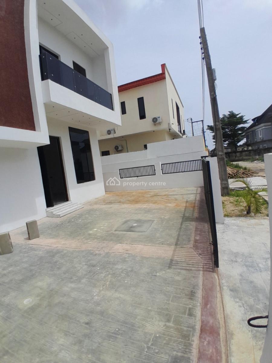 New 4 Bedrooms Fully Detached Duplex with Bq & C of O, Blenco / Skymall Axis, Lekki - Epe Expressway, Sangotedo, Ajah, Lagos, Detached Duplex for Sale