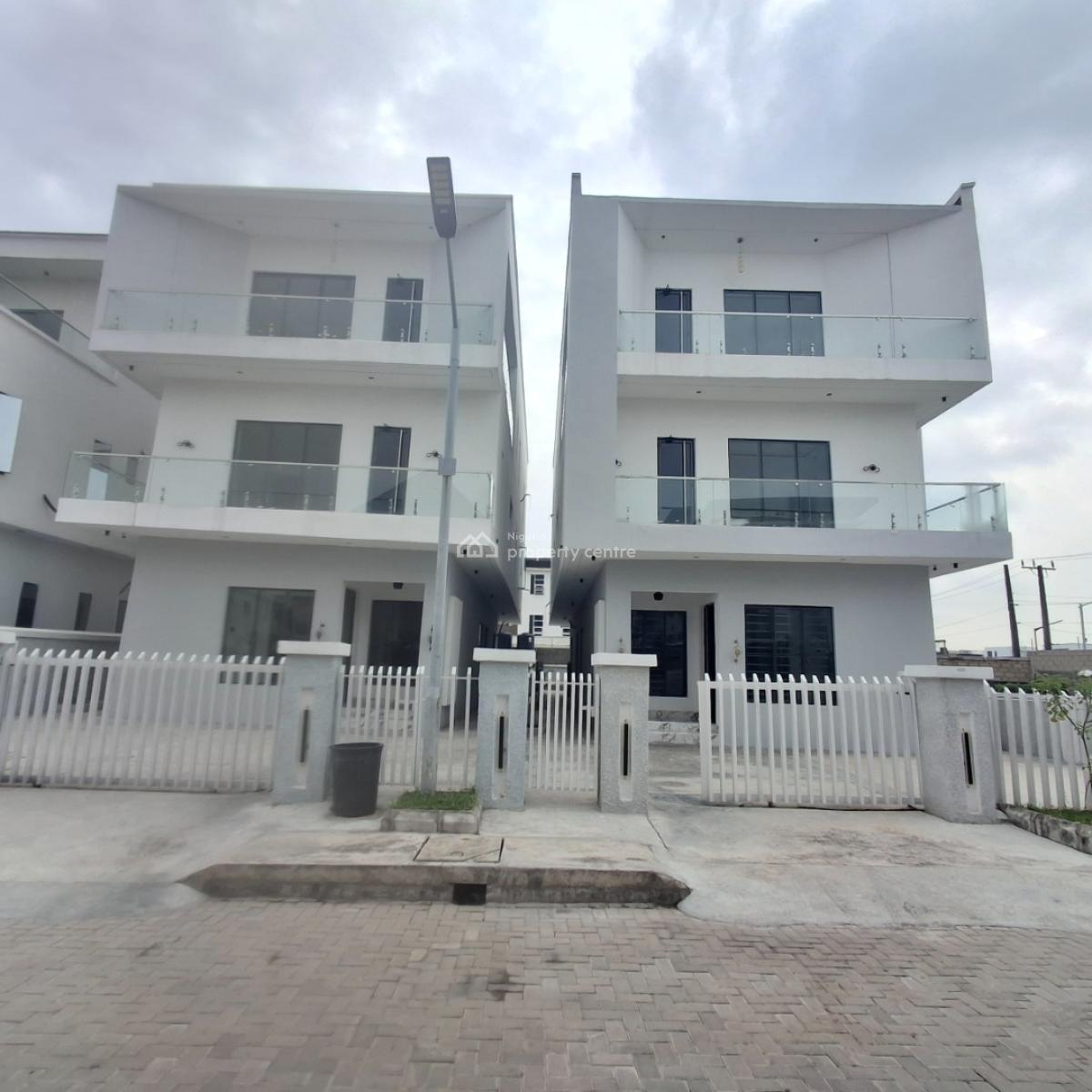 Five Bedroom Fully Detached Duplex, Osapa, Lekki, Lagos, Detached Duplex for Sale