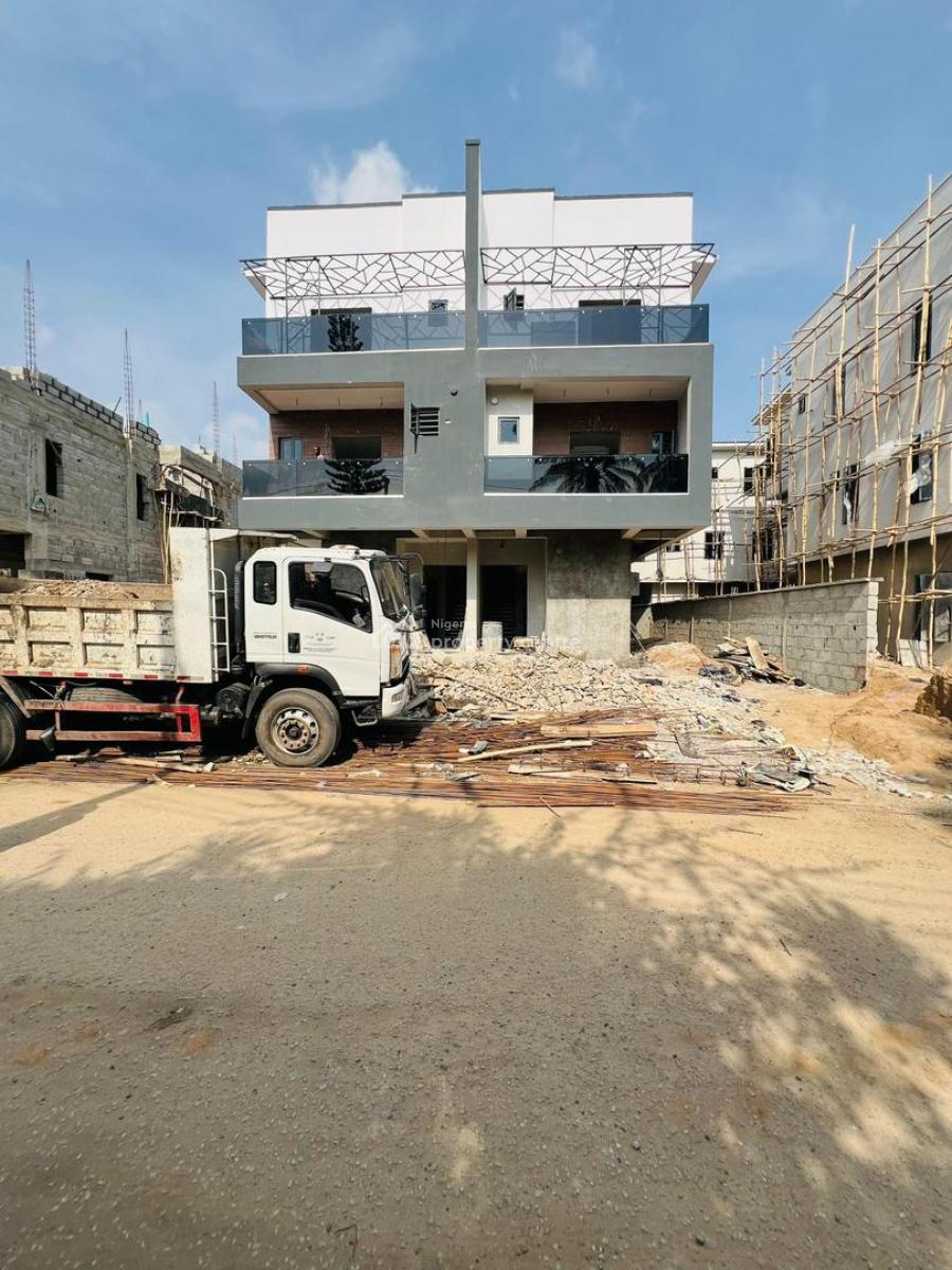 Built 4 Bedroom Semi-detached Duplex, Stunningly Built Home with Bq in a Secured Estate, Adeniyi Jones, Ikeja, Lagos, Semi-detached Duplex for Sale