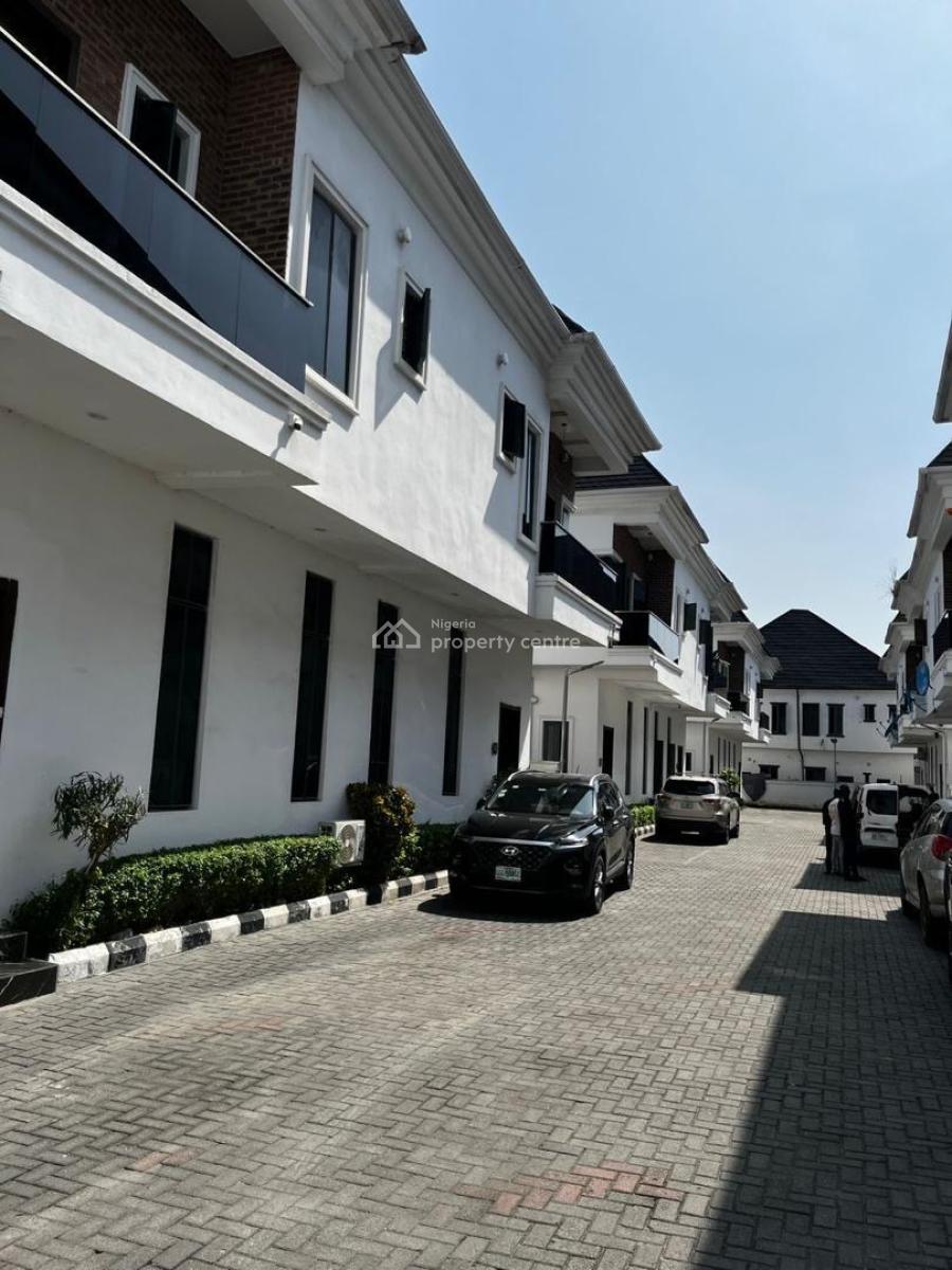 Brand New 4 Bedroom Semi Detached Duplex Fully Serviced Estate, Orchid Road Lekk, Lekki, Lagos, Semi-detached Duplex for Rent