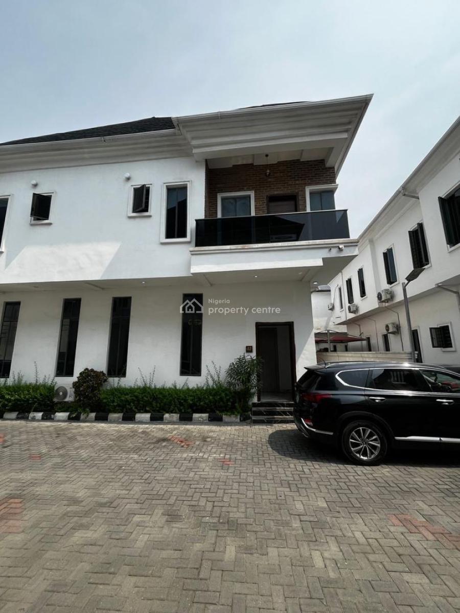 Brand New 4 Bedroom Semi Detached Duplex Fully Serviced Estate, Orchid Road Lekk, Lekki, Lagos, Semi-detached Duplex for Rent