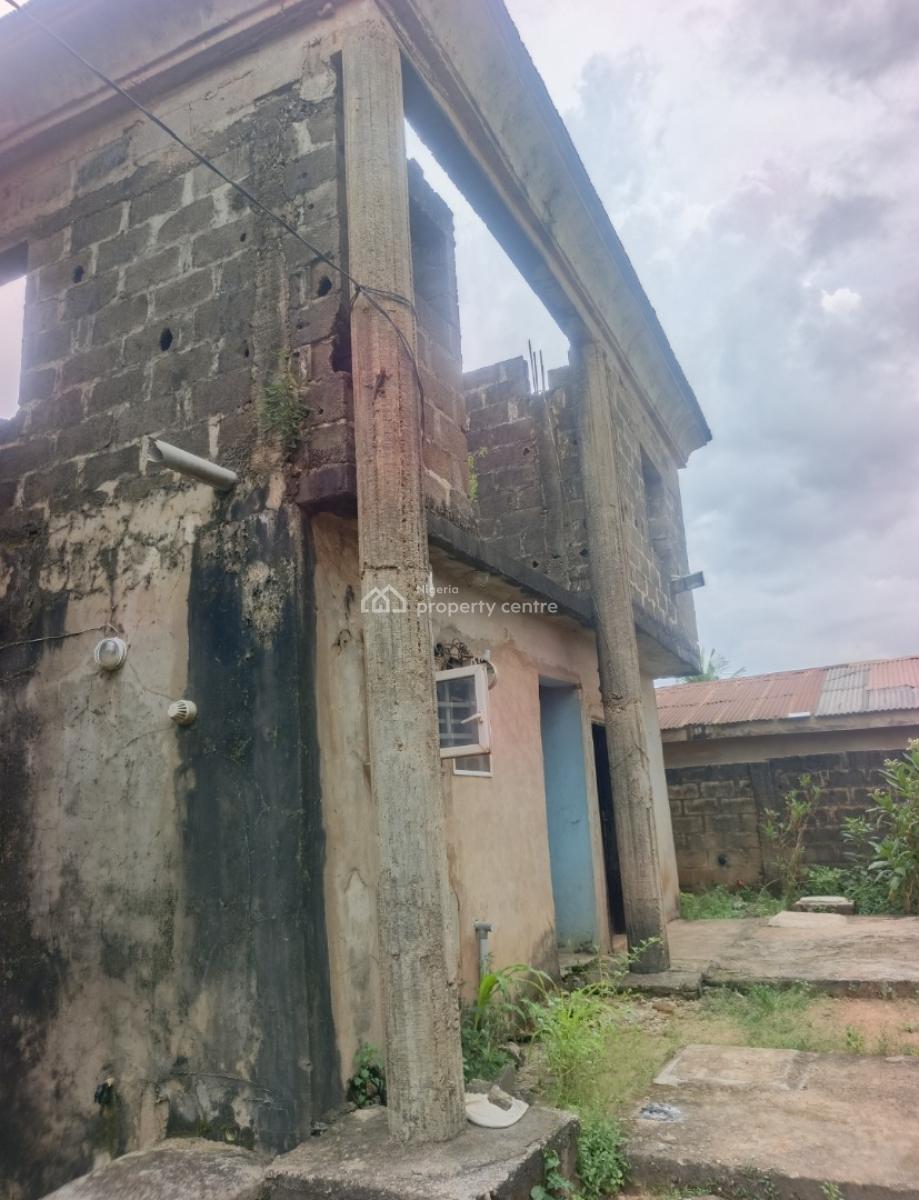 Storey Building Consists of 2 Units of 3 Bedroom Flats (downstairs Tenanted), Onifade Off Ayobo Road, Alimosho, Lagos, Block of Flats for Sale