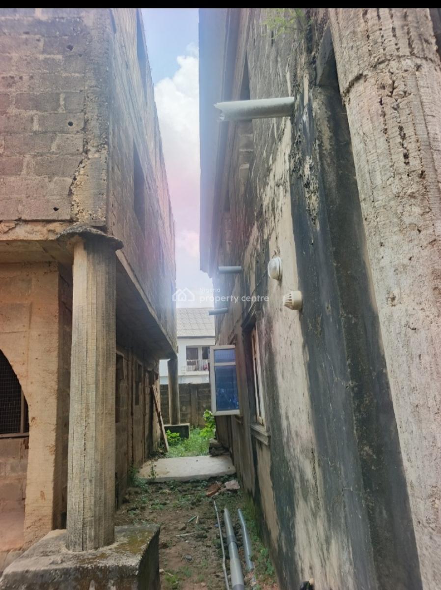 Storey Building Consists of 2 Units of 3 Bedroom Flats (downstairs Tenanted), Onifade Off Ayobo Road, Alimosho, Lagos, Block of Flats for Sale