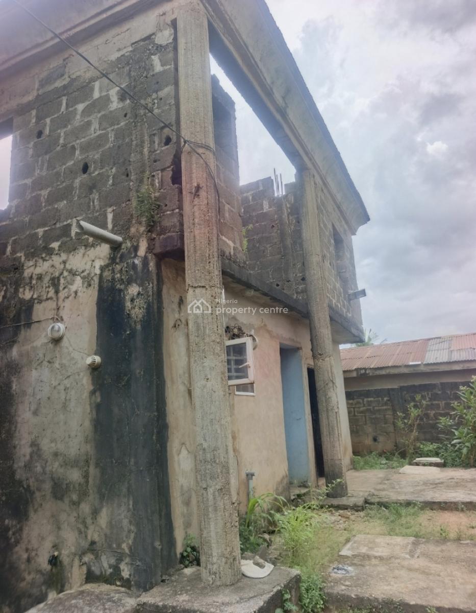 Storey Building Con of 2 Unit of 3 Bedroom Flat(downstairs Tenanted), Onifade Off Ayobo Road, Alimosho, Lagos, Block of Flats for Sale