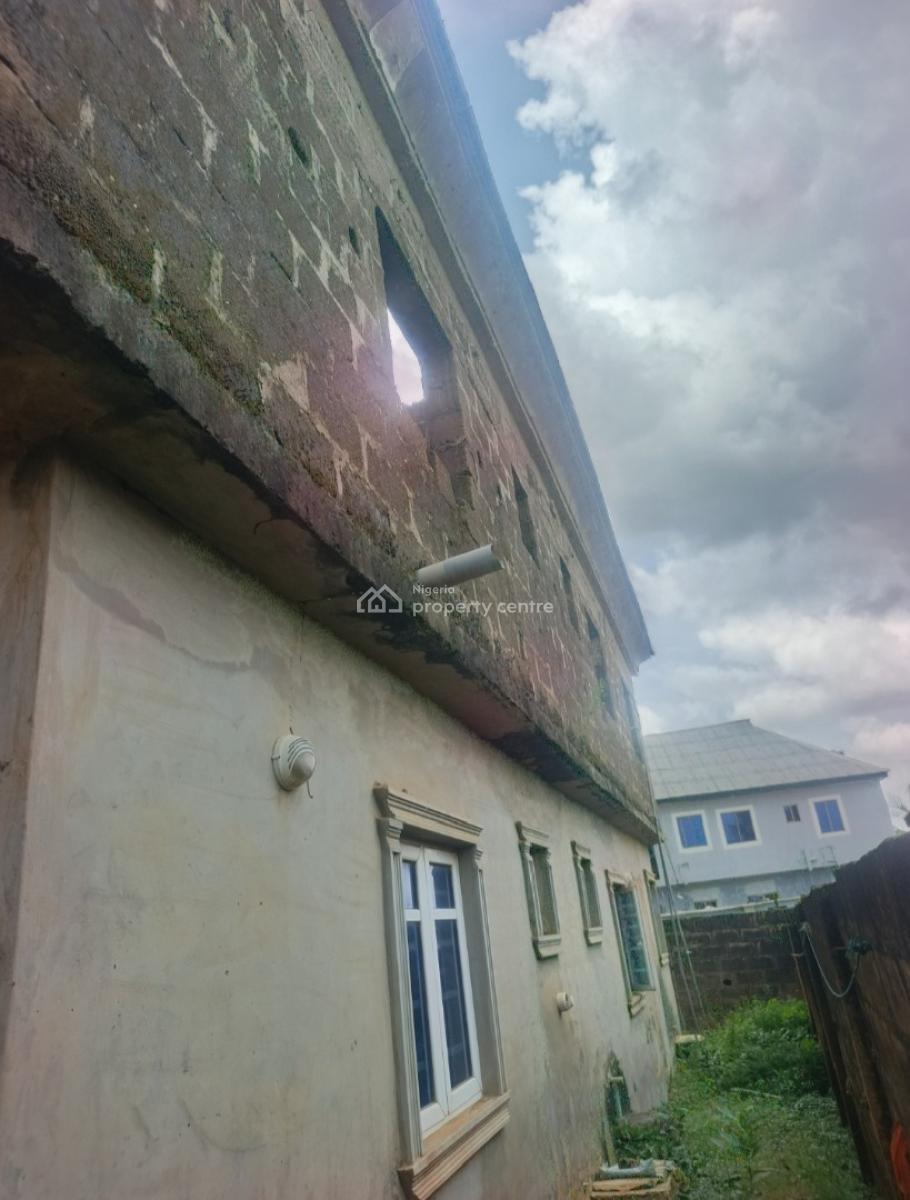 Storey Building Con of 2 Unit of 3 Bedroom Flat(downstairs Tenanted), Onifade Off Ayobo Road, Alimosho, Lagos, Block of Flats for Sale