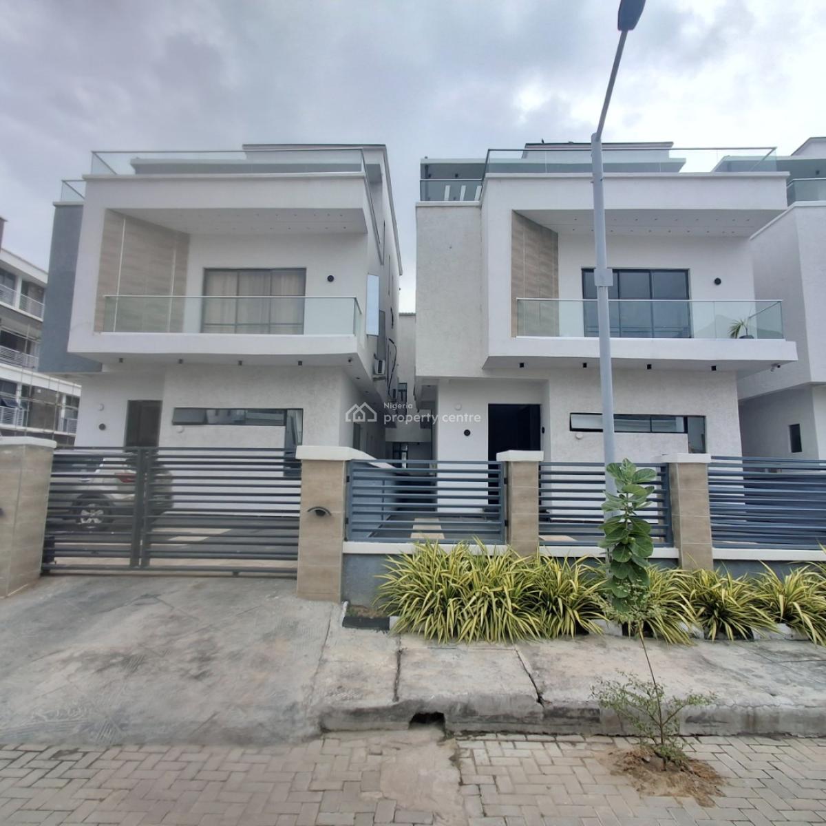 Five Bedroom Fully Detached Duplex, Osapa, Lekki, Lagos, Detached Duplex for Sale