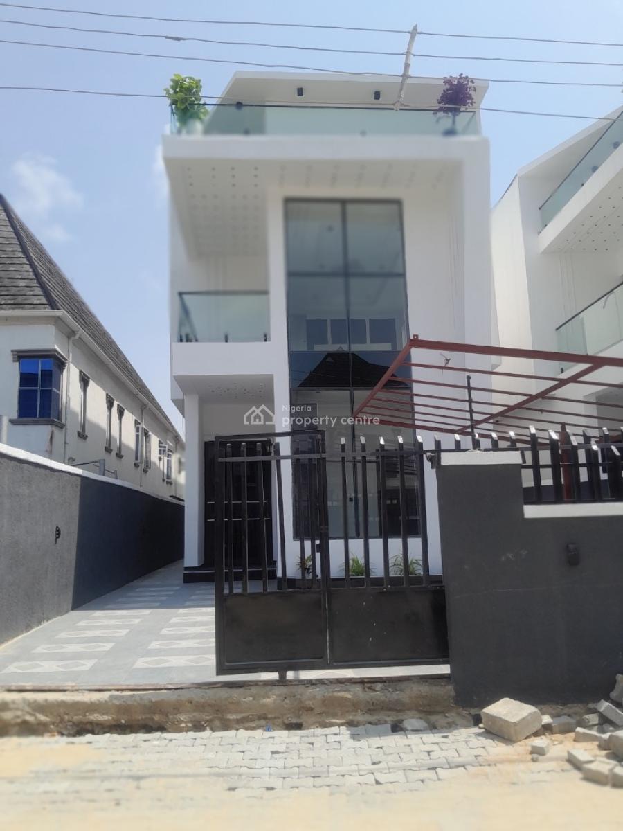 New 5 Bedroom Detached Duplex with Bq, Swimming Pool,& C of O, Blenco/skymall Axis, Sangotedo, Ajah, Lagos, Detached Duplex for Sale