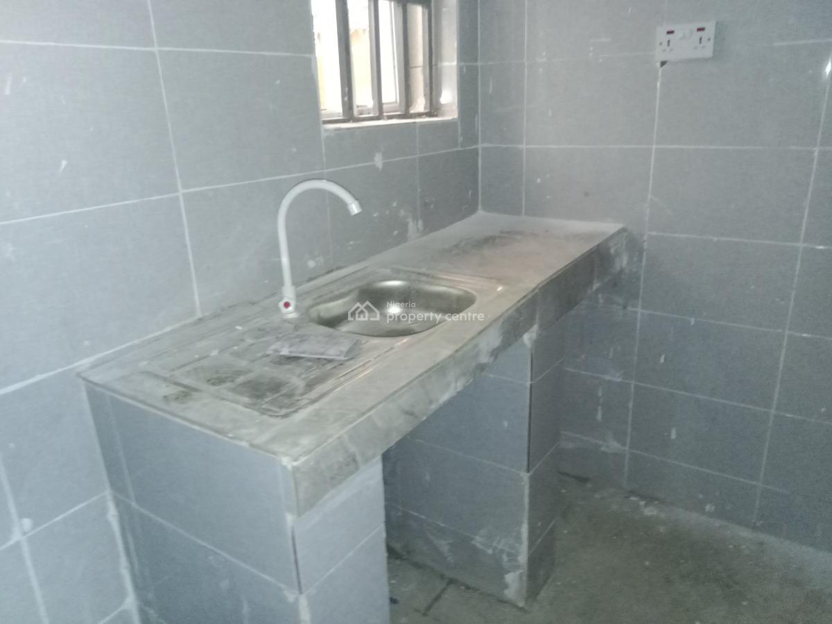 a Brand New One Bedroom Flat in a Fenced and Gated Compound with Water, Close to Kabusa Gardens Estate Along Sunnyvale Junction Road., Lokogoma District, Abuja, Flat / Apartment for Rent