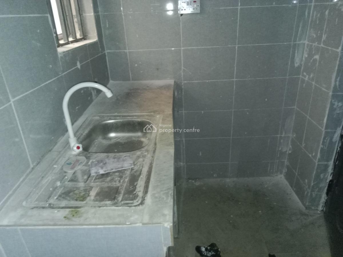 a Brand New One Bedroom Flat in a Fenced and Gated Compound with Water, Close to Kabusa Gardens Estate Along Sunnyvale Junction Road., Lokogoma District, Abuja, Flat / Apartment for Rent