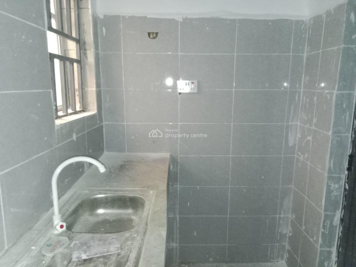 a Brand New One Bedroom Flat in a Fenced and Gated Compound with Water, Close to Kabusa Gardens Estate Along Sunnyvale Junction Road., Lokogoma District, Abuja, Flat / Apartment for Rent
