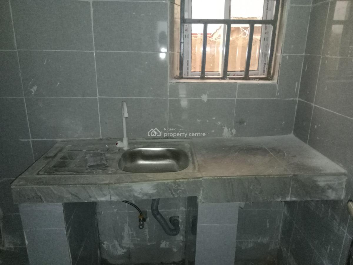 a Brand New One Bedroom Flat in a Fenced and Gated Compound with Water, Close to Kabusa Gardens Estate Along Sunnyvale Junction Road., Lokogoma District, Abuja, Flat / Apartment for Rent