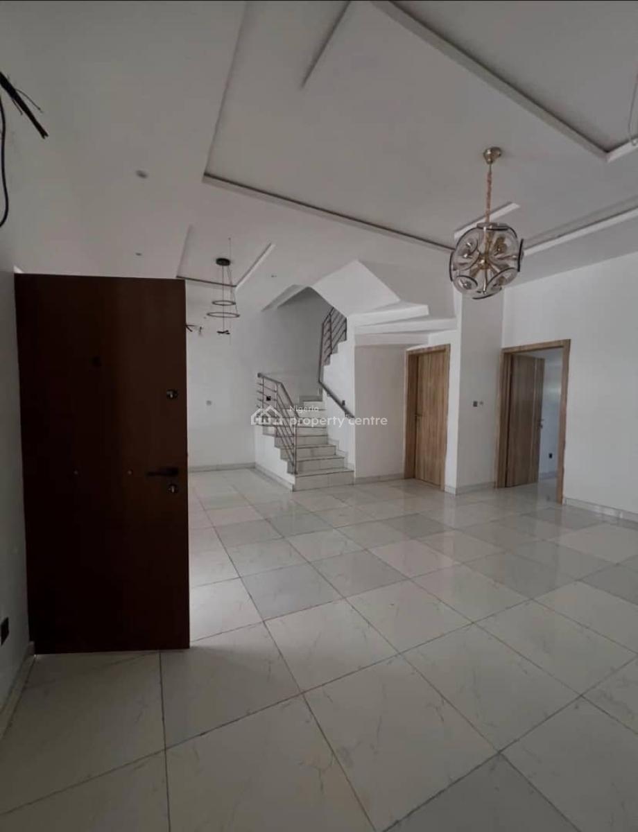 Spacious 4 Bedroom Terrace Duplex, Bq, Fitted Kitchen, Washing Machine, Orchid Road, Lekki, Lagos, Terraced Duplex for Rent