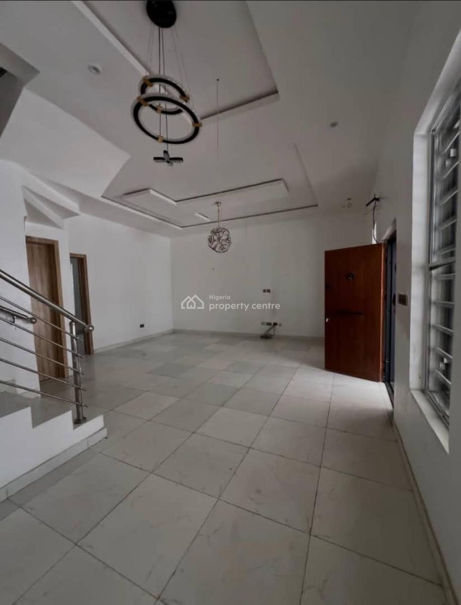 Spacious 4 Bedroom Terrace Duplex, Bq, Fitted Kitchen, Washing Machine, Orchid Road, Lekki, Lagos, Terraced Duplex for Rent