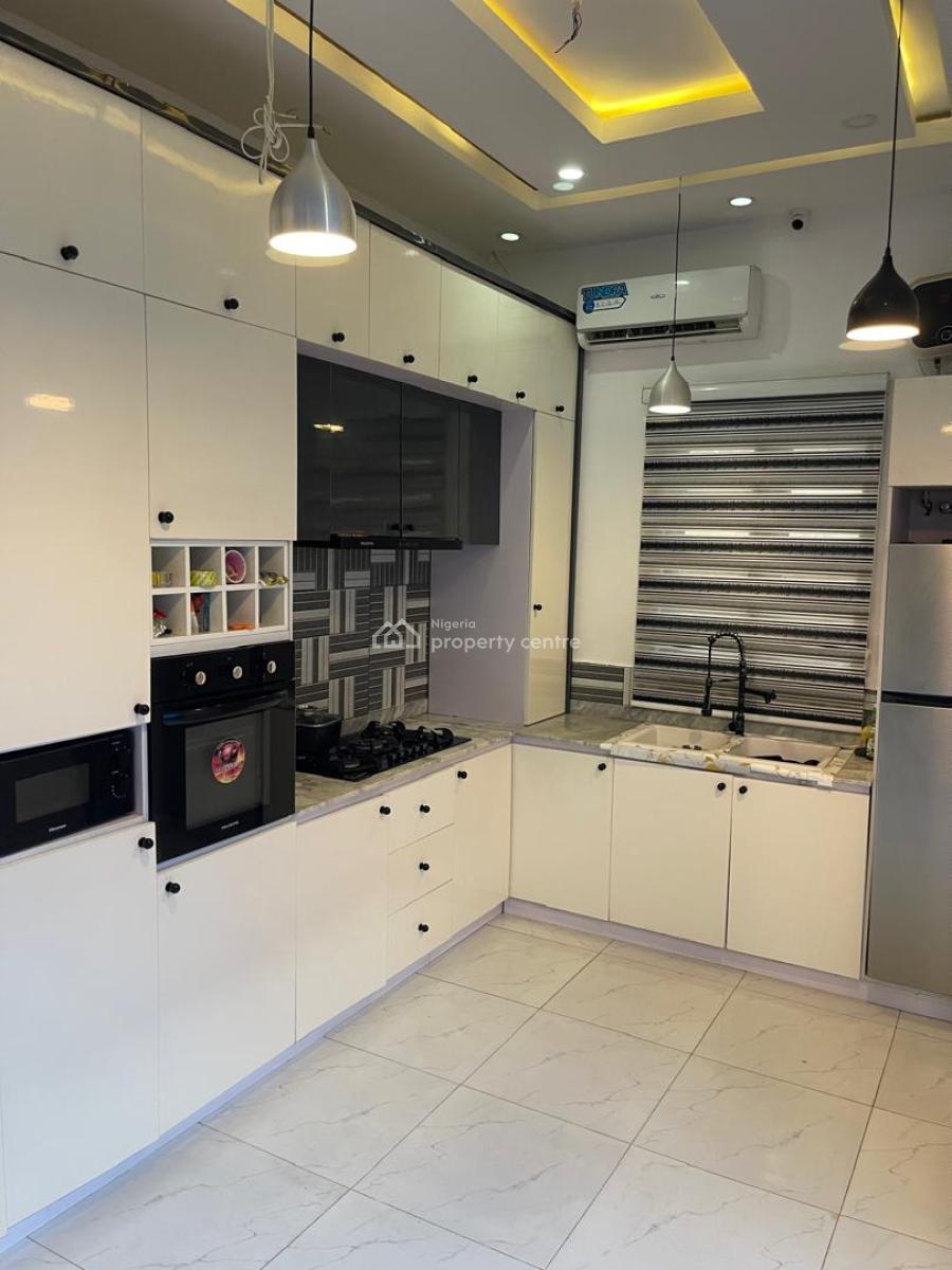 a Beautiful Fully Furnished 4-bedroom Apartment, Ajah, Lekki, Lagos, Flat / Apartment for Rent