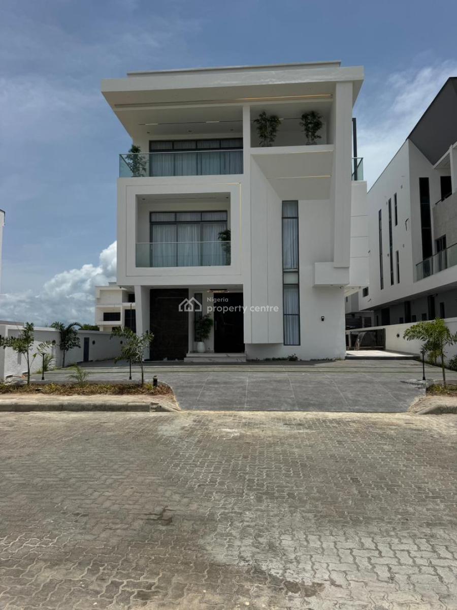 Stunning  5  Bedroom with a Swimming Pool, Elevator & Gym, Ikate, Ikate, Lekki, Lagos, Terraced Duplex for Sale