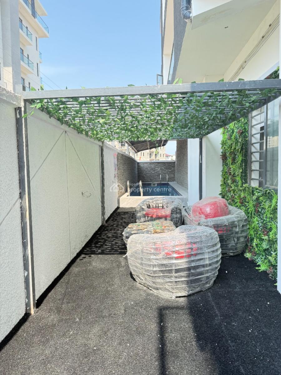 New 3 Bedroom Service Apartment with Bq & Swimming Pool, Lekki Phase 1, Lekki, Lagos, Flat / Apartment for Sale