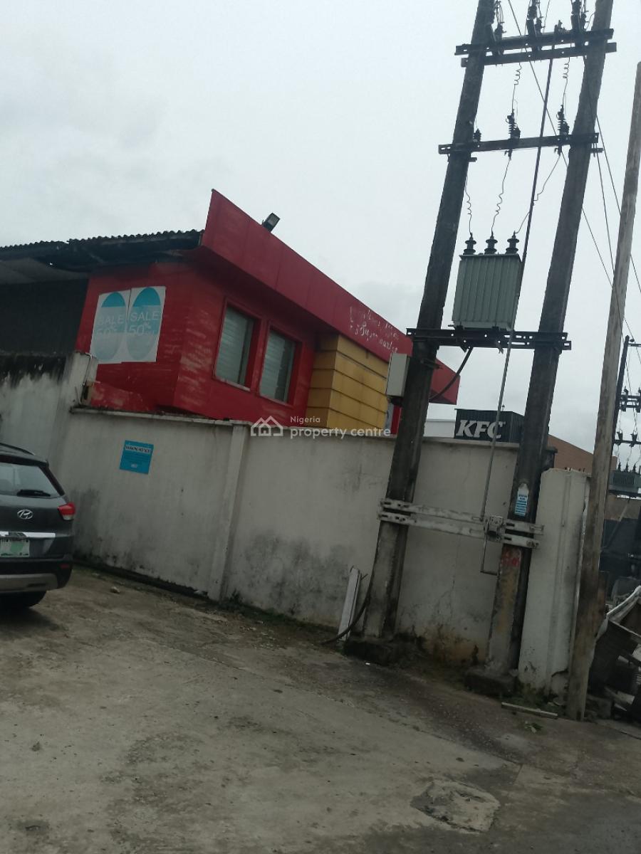 Vacant Two-wing Duplex (previously Used for a Supermarket, Directly on Ijaye Road, Ogba, Ikeja, Lagos, Plaza / Complex / Mall for Sale