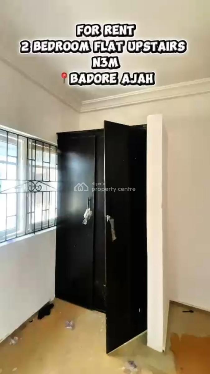 Beautiful 2 Bedroom Flat Upstairs, Badore, Ajah, Lagos, Flat / Apartment for Rent
