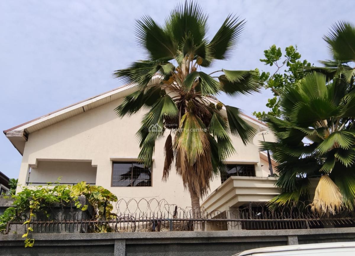 Luxury 7 Bedroom Fully Detached House with Bq in Secured Estate, Ikeja Gra, Ikeja, Lagos, Detached Duplex for Rent