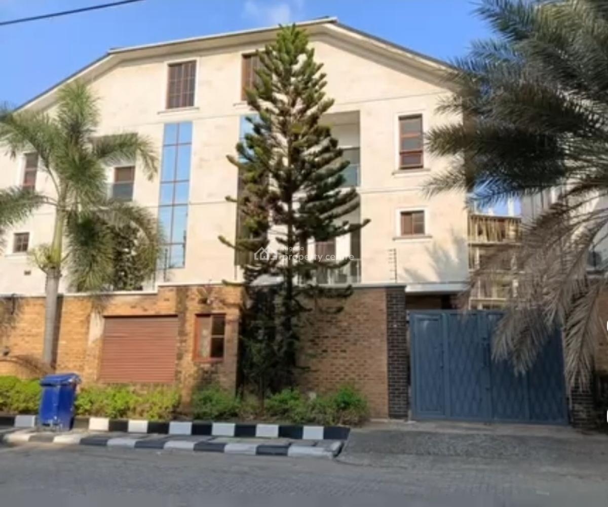 4-bedroom Semi-detached House with a Laundry Room and Bq (boys Quarte, Off Banana Island Road, Ikoyi, Lagos, Semi-detached Duplex for Rent