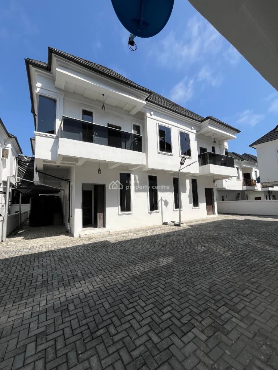 Lovely 4 Bedroom with Bq, Orchid Road, Lekki, Lagos, Semi-detached Duplex for Sale
