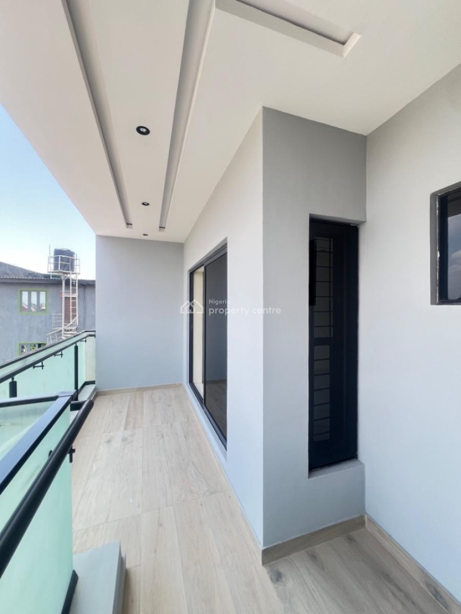 Contemporary 4 Bedrooms Terrace Duplex House + Bq, Omole Phase 2, Ikeja, Lagos, Terraced Duplex for Sale