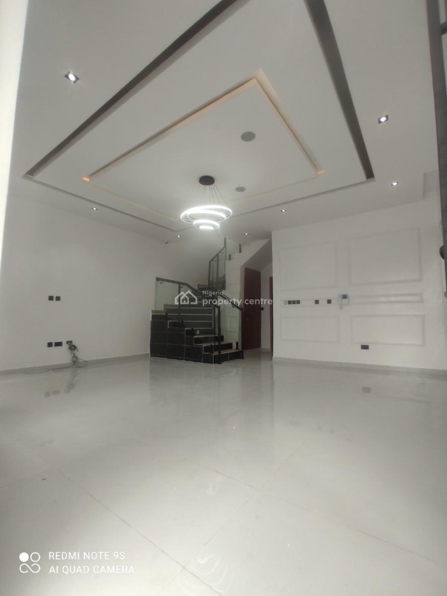 Beautiful 4 Bedroom Duplex Tastefully Built and Easily Accessible, Secured Estate, Sangotedo, Ajah, Lagos, Detached Duplex for Sale