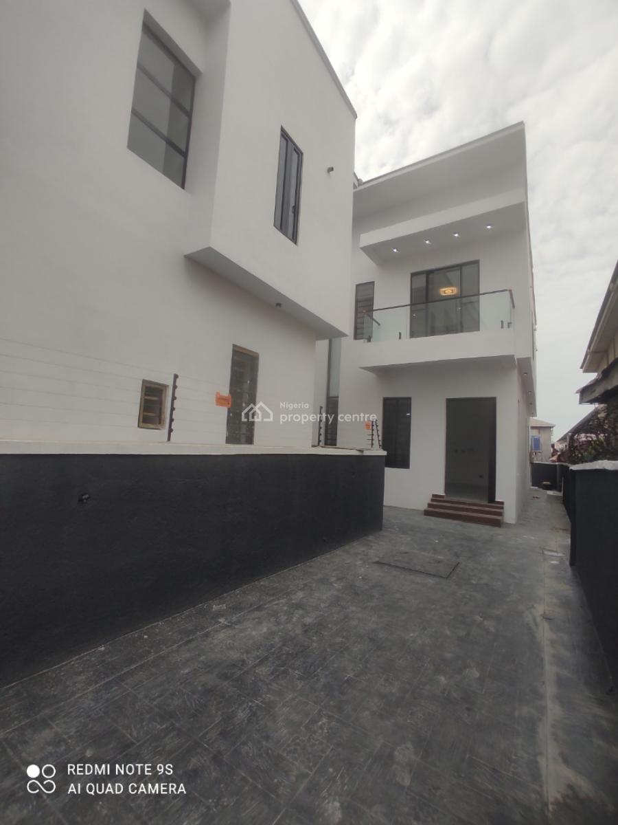 Beautiful 4 Bedroom Duplex Tastefully Built and Easily Accessible, Secured Estate, Sangotedo, Ajah, Lagos, Detached Duplex for Sale