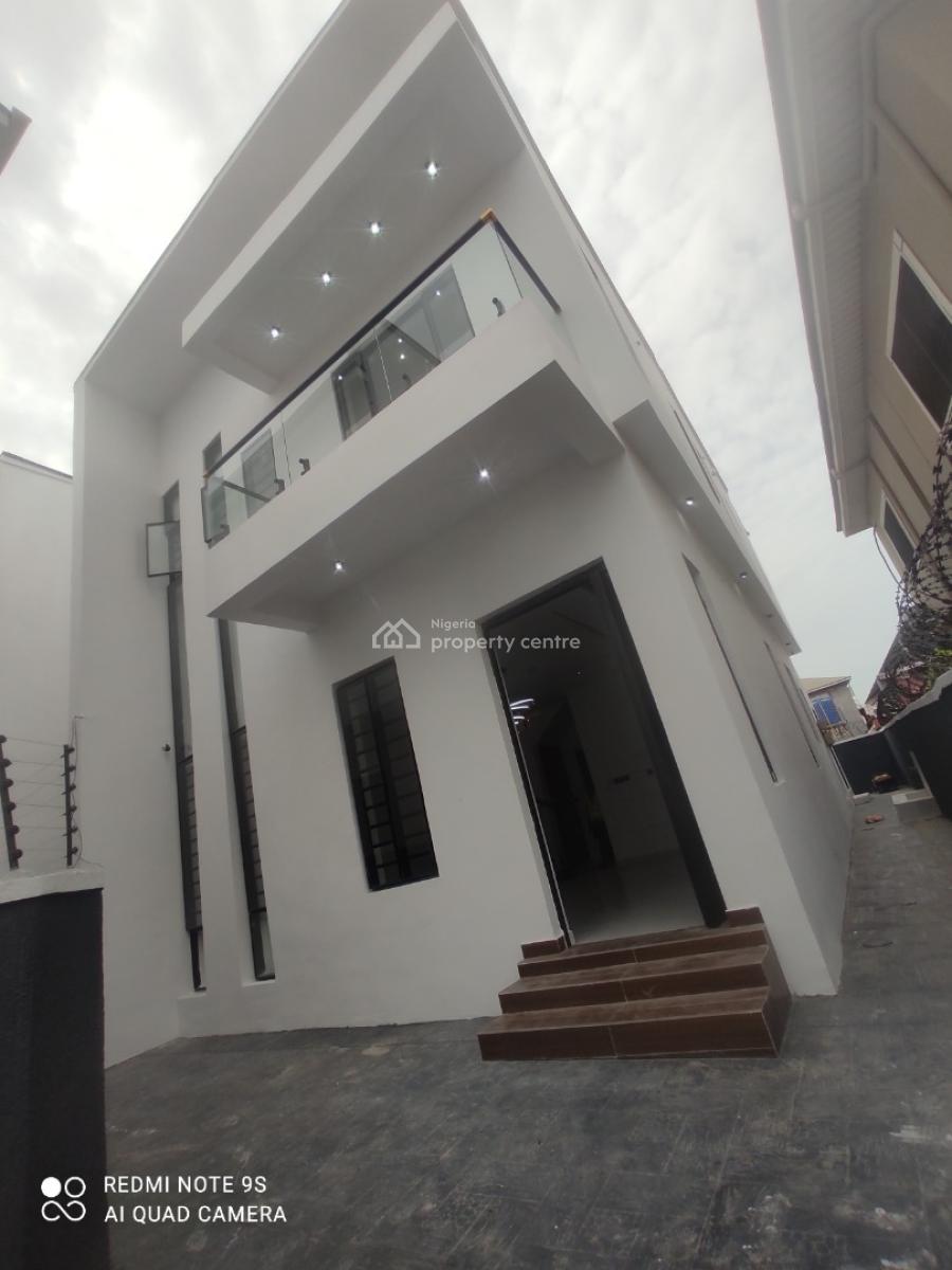 Beautiful 4 Bedroom Duplex Tastefully Built and Easily Accessible, Secured Estate, Sangotedo, Ajah, Lagos, Detached Duplex for Sale