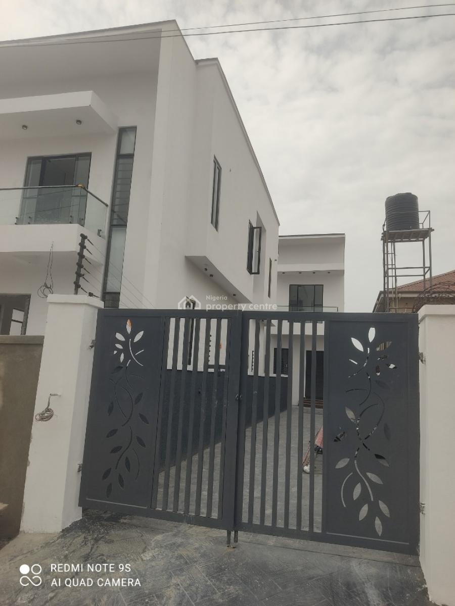 Brand New 4bedroom Duplex Tastefully Built and Easily Accessible, Lovely Seured Estate, Ajah, Lagos, Detached Duplex for Sale