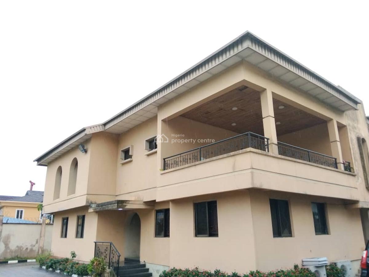 a Six (6) Bedroom Detached House with 4 Bq, Osborne Foreshore Estate Phase 1, Osborne, Ikoyi, Lagos, Detached Duplex for Rent