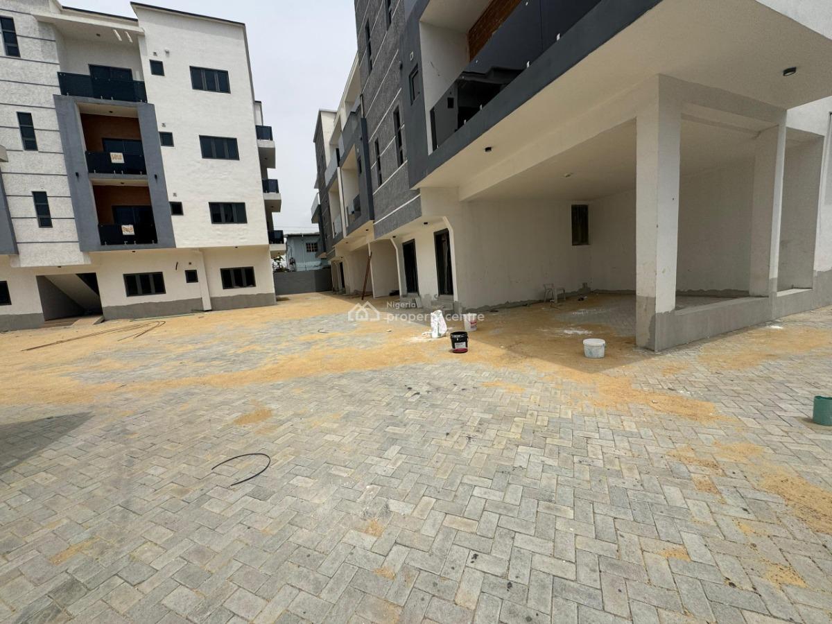 Luxury 4 Bedroom Terrace Duplex with Bq in a Secured Estate, Ologolo, Lekki, Lagos, Terraced Duplex for Sale