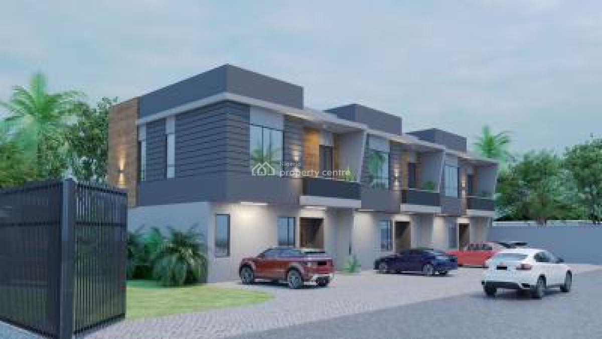 4 Bedroom Terraced Duplex Off Plan, The Amani Terrace, Off Loveworld City (christ Embassy Hq), Asese, Ibafo, Ogun, Terraced Duplex for Sale