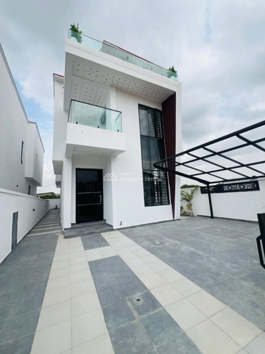 5 Bedrooms Fully Detached with Bq, Swimming Pool & C of O, Blenco / Skymall Axis, Sangotedo, Ajah, Lagos, Detached Duplex for Sale