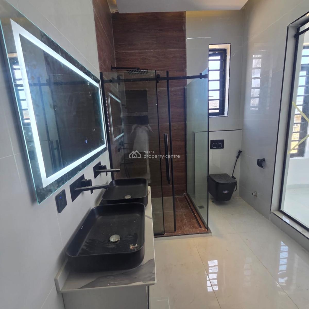 5 Bedrooms Fully Detached with Bq, Swimming Pool & C of O, Blenco / Skymall Axis, Sangotedo, Ajah, Lagos, Detached Duplex for Sale