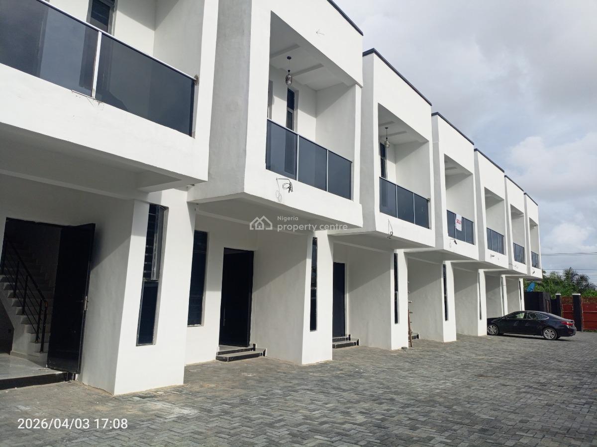 3 Bedrooms, Luxurious, Newly Built, Lekki Scheme 2, Off Ogombo Road, Lekki Phase 1, Lekki, Lagos, Terraced Duplex for Rent