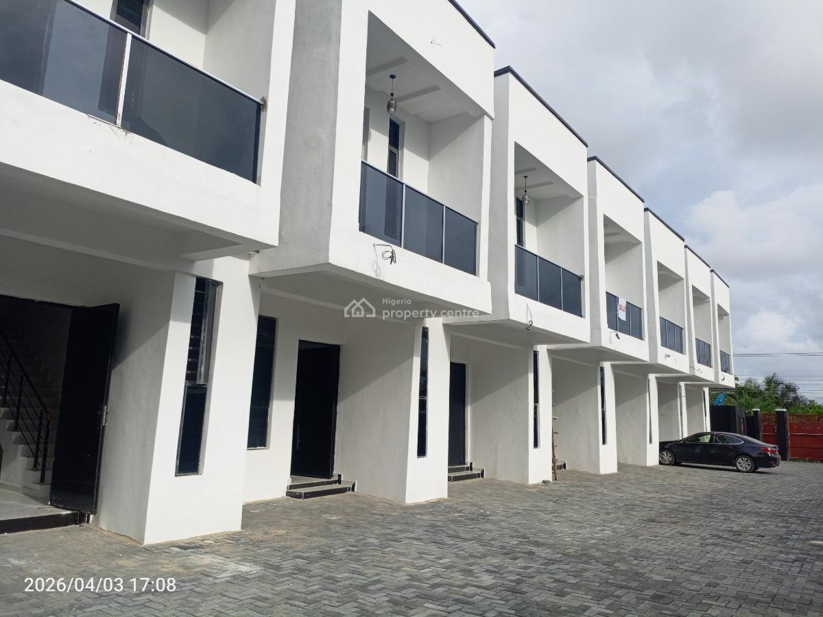 3 Bedrooms, Luxurious, Newly Built, Lekki Scheme 2, Off Ogombo Road, Lekki Phase 1, Lekki, Lagos, Terraced Duplex for Rent