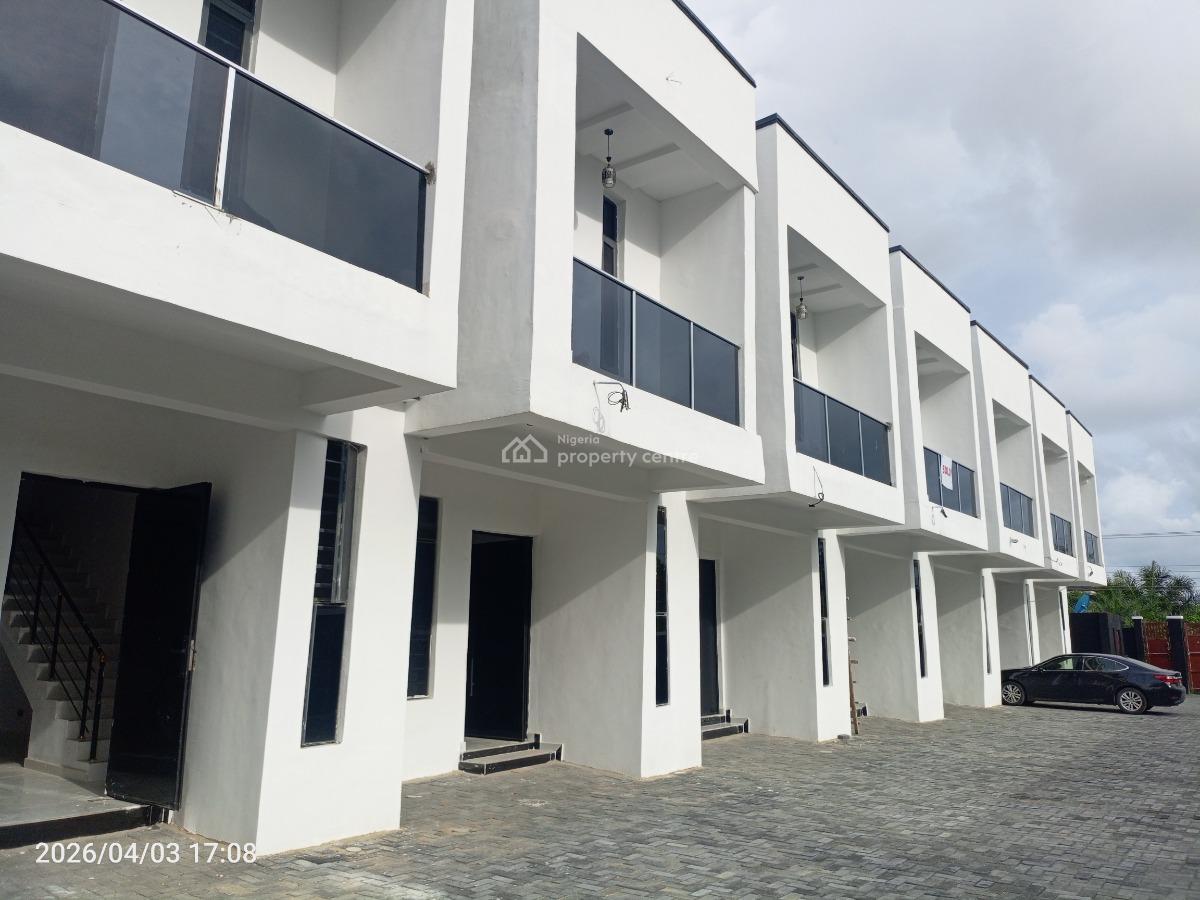 3 Bedrooms, Luxurious, Newly Built, Lekki Scheme 2, Off Ogombo Road, Lekki Phase 1, Lekki, Lagos, Terraced Duplex for Rent