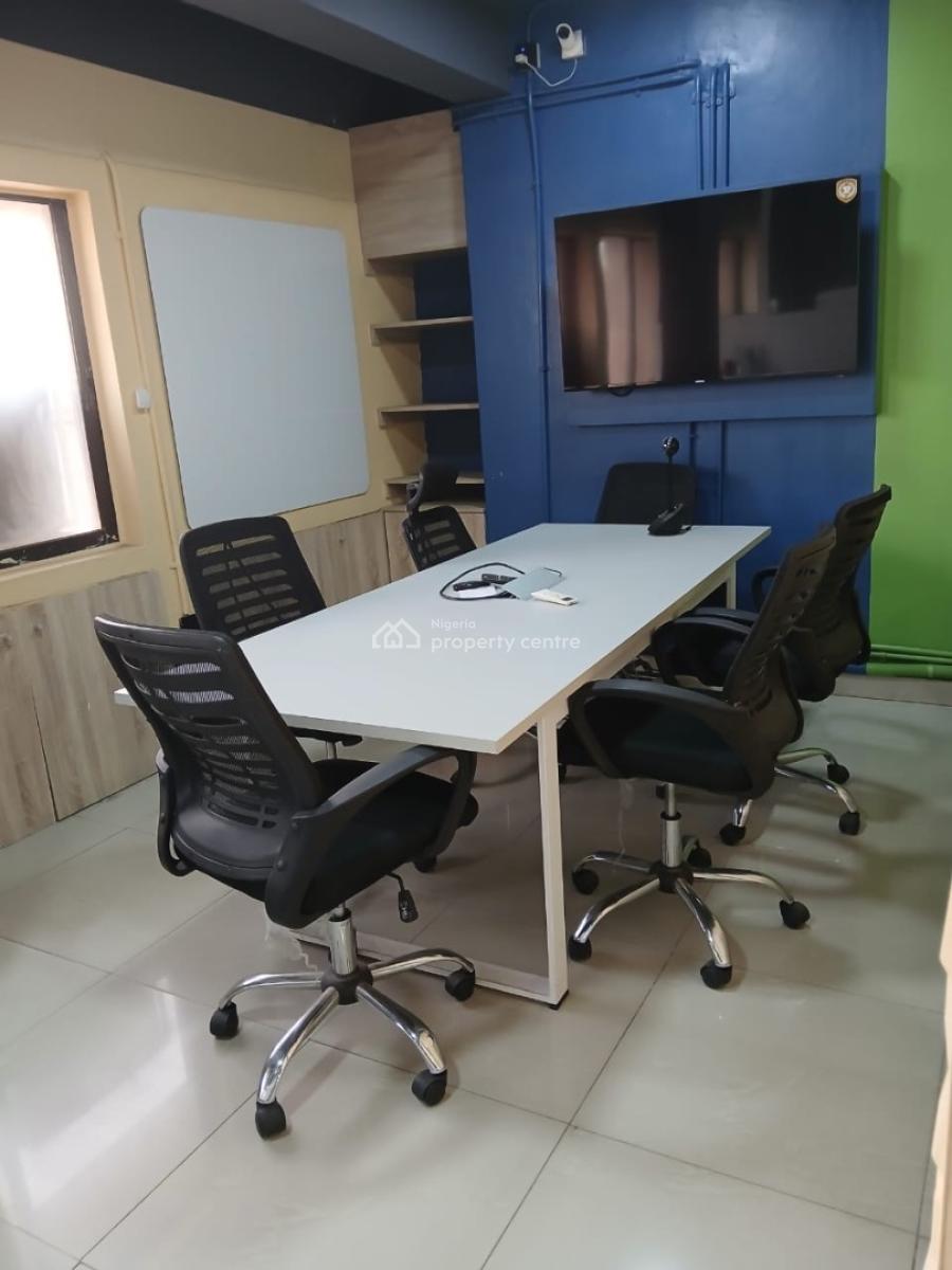 100sqm Fully Furnished and Serviced Office Space, Allen, Ikeja, Lagos, Office Space for Rent